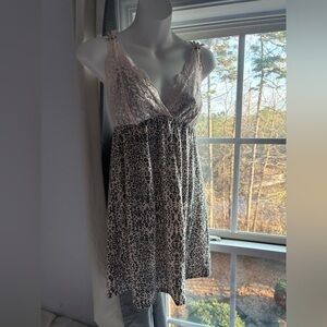 Princess Babydoll Leopard Slip 💕🐆